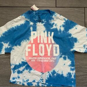Pink Floyd Blue and White Kids T-Shirt